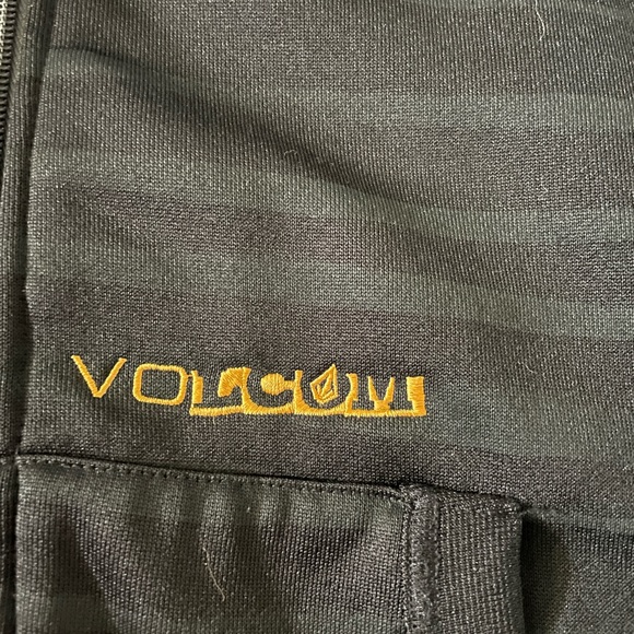 Black Volcom Zip Up Hoodie - Picture 4 of 7